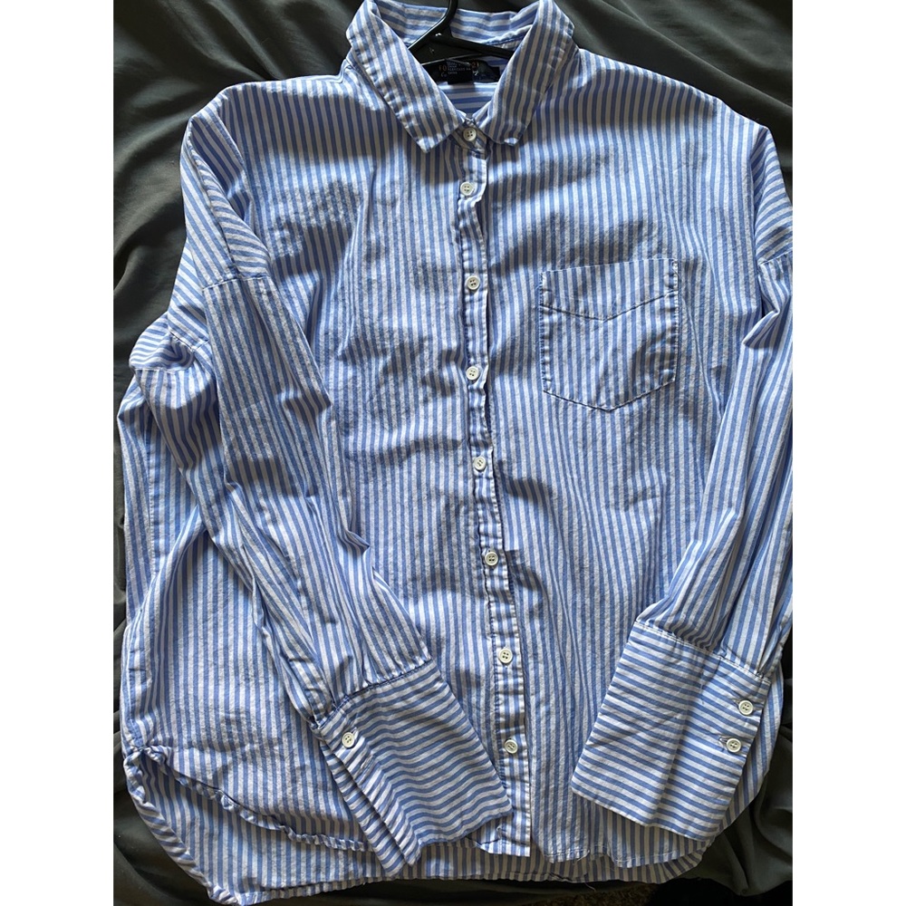 Forever 21 striped button up